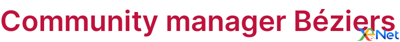Community manager Béziers